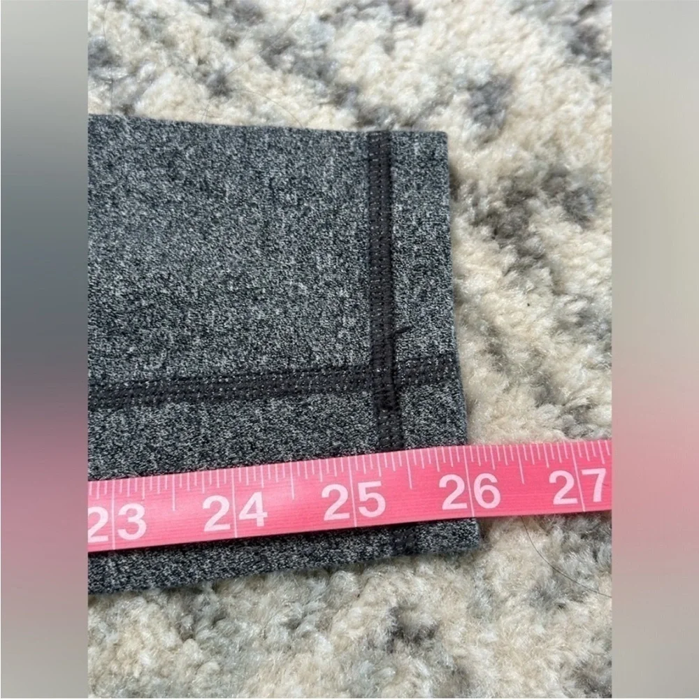 Lululemon Motivate‎ Pant Heathered Speckled Black / Black Size 4